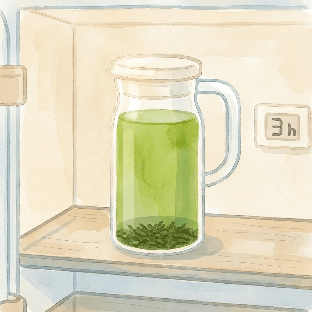 冷蔵庫で冷やす